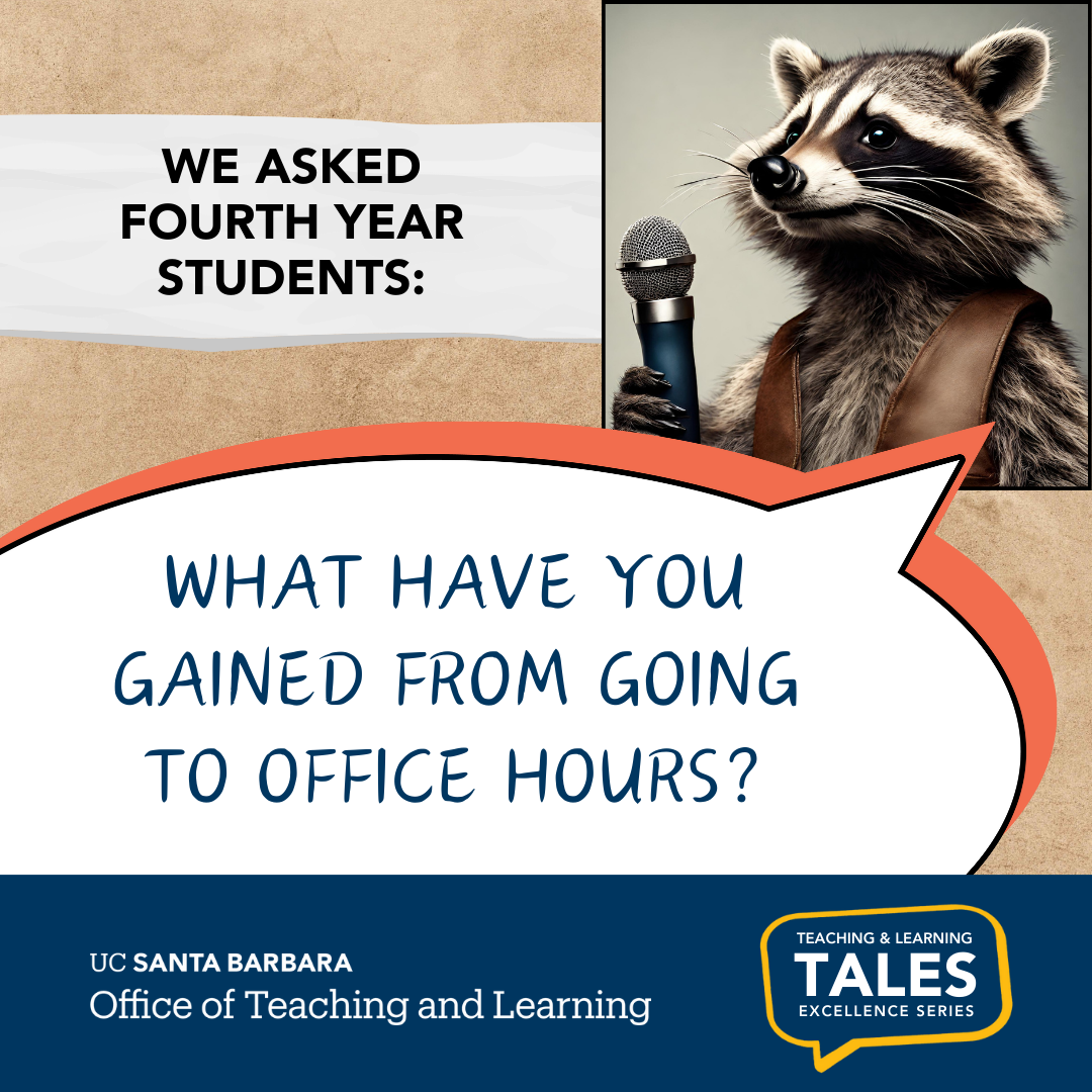 What have you gained from going to office hours?